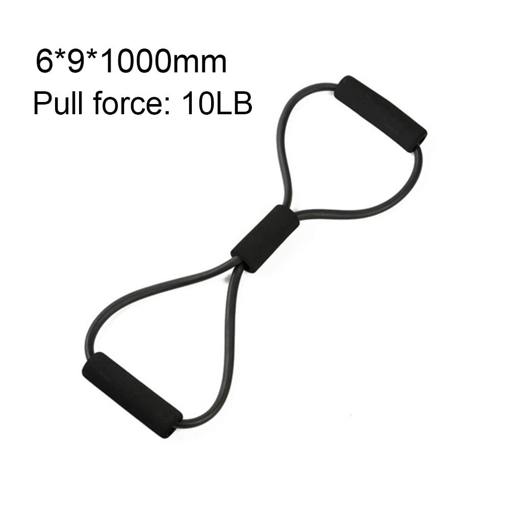 8-shaped Yoga Resistance Bands Elastic Band Sports Exercise Puller
