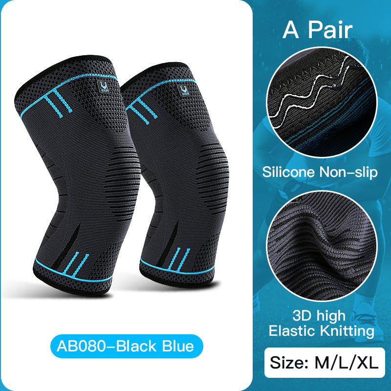Compression Knee Support Sleeve Elastic Breathable Knee Pads