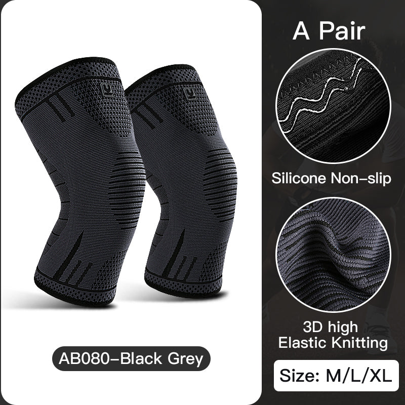 Compression Knee Support Sleeve Elastic Breathable Knee Pads