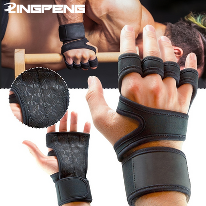 Body Building Weightlifting Gym Hand Wrist Palm Protector Gloves