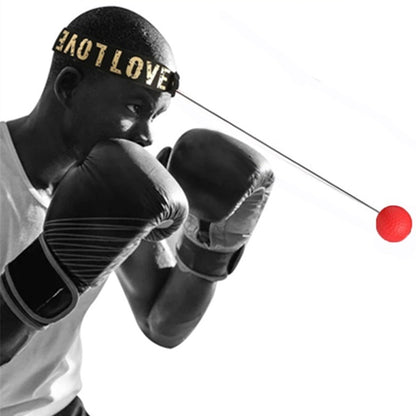 Muay Thai Boxing Speed Ball With Head Band For Sanda Boxing Fighting Fast Speed Reaction Time
