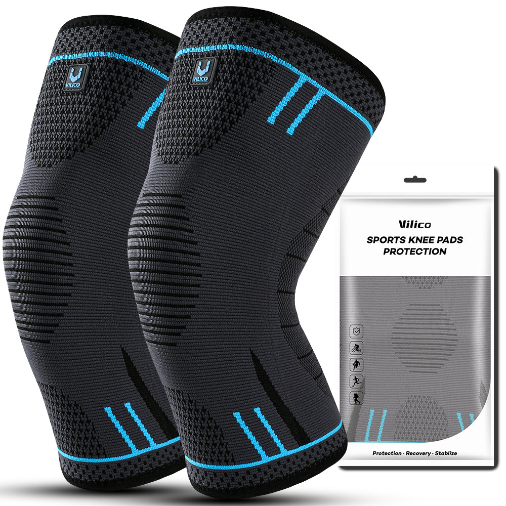 Compression Knee Support Sleeve Elastic Breathable Knee Pads