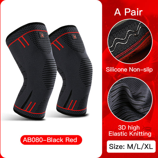 Compression Knee Support Sleeve Elastic Breathable Knee Pads
