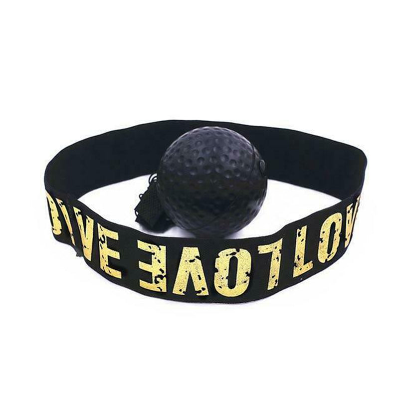 Muay Thai Boxing Speed Ball With Head Band For Sanda Boxing Fighting Fast Speed Reaction Time