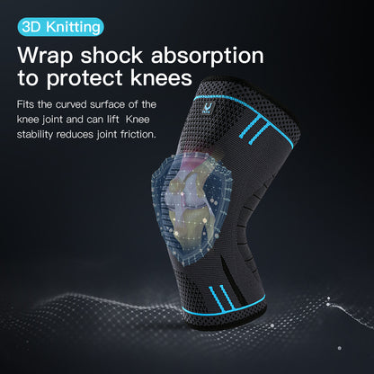 Compression Knee Support Sleeve Elastic Breathable Knee Pads