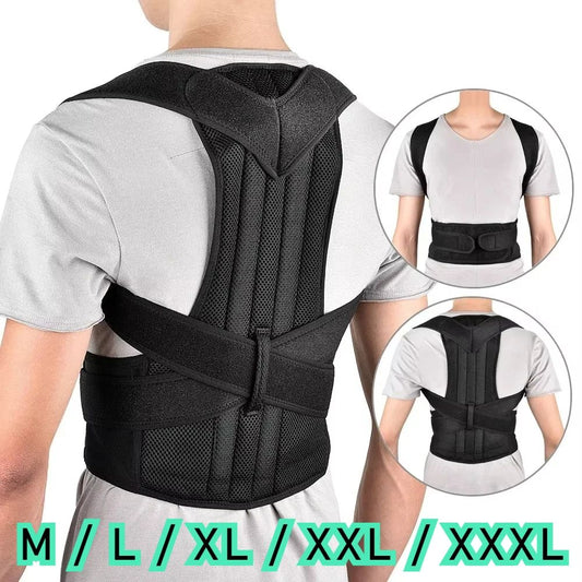 Reinforced Belt Lumbar Column Posture Corrector Vest