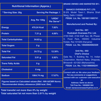 Instant Popcorn pouches naturally salted , 35g X 20 = 700g